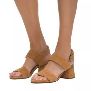 NWT Lamica Leather Cesare Slingback Shoes Size 9.5 EU 41 Camel Made in Italy